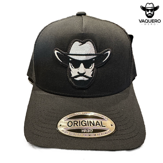 Vaquero Wero Black Trucker Hat