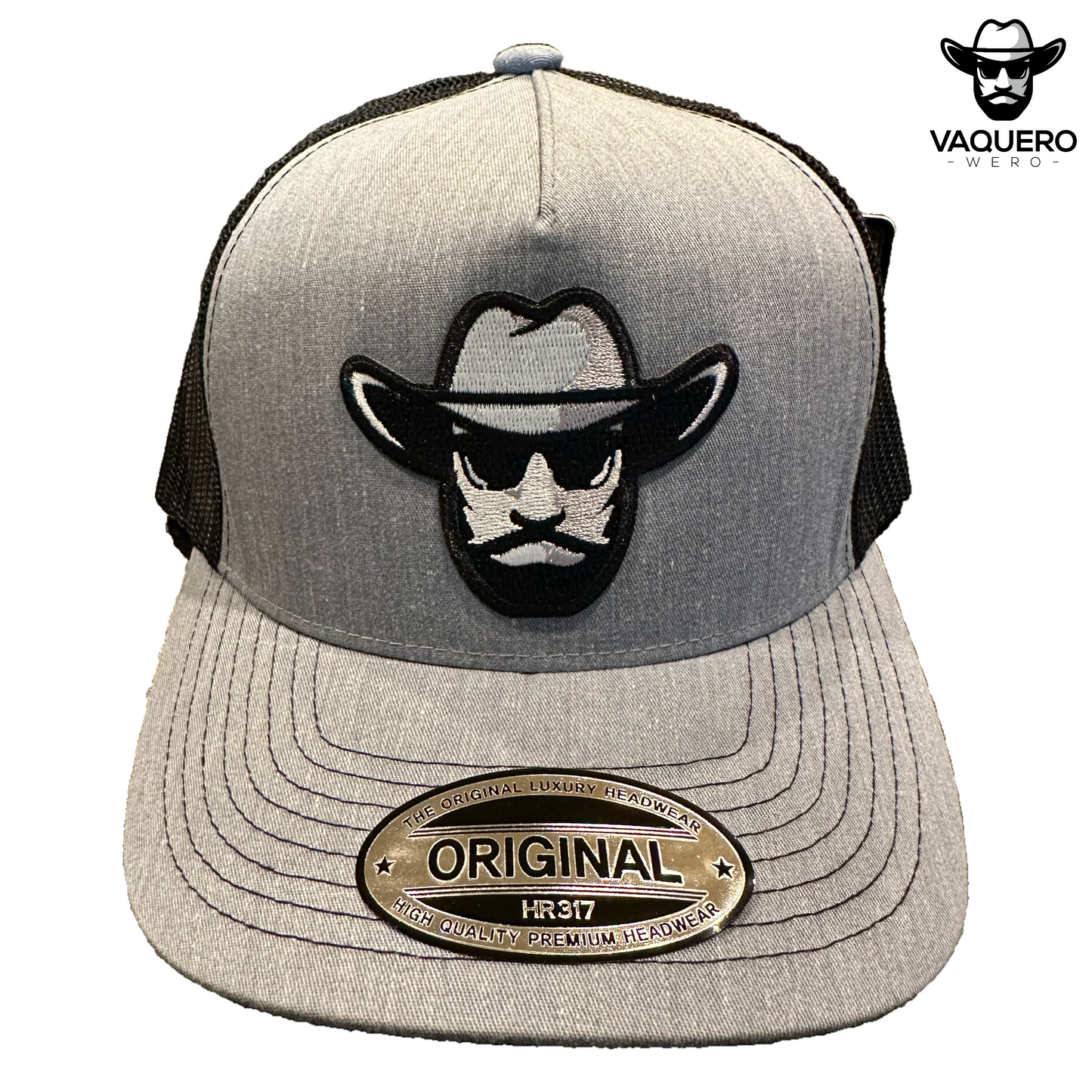 Vaquero Wero Light Gray/Black Hat